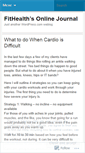 Mobile Screenshot of fithealthjournal.wordpress.com