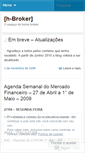 Mobile Screenshot of hbroker.wordpress.com