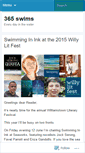 Mobile Screenshot of 365swims.wordpress.com