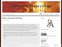 Tablet Screenshot of martierraycielo.wordpress.com
