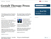 Tablet Screenshot of gestaltpress.wordpress.com