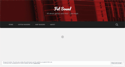 Desktop Screenshot of fatsound.wordpress.com
