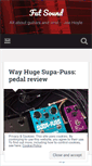 Mobile Screenshot of fatsound.wordpress.com