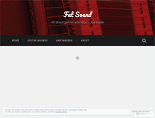 Tablet Screenshot of fatsound.wordpress.com