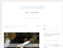 Tablet Screenshot of lanailens365.wordpress.com