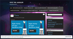 Desktop Screenshot of fatethejuggler.wordpress.com