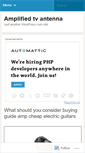 Mobile Screenshot of bestamplifiedtvantenna.wordpress.com