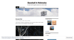 Desktop Screenshot of nebaseball.wordpress.com
