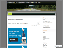 Tablet Screenshot of borremap.wordpress.com