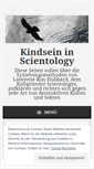 Mobile Screenshot of kindseininscientology.wordpress.com