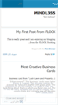 Mobile Screenshot of mindless.wordpress.com