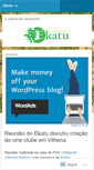 Mobile Screenshot of coletivoekatu.wordpress.com
