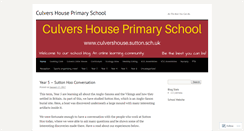 Desktop Screenshot of culvershouse.wordpress.com