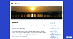 Desktop Screenshot of 02besunny.wordpress.com