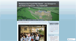 Desktop Screenshot of daleszycemisje.wordpress.com