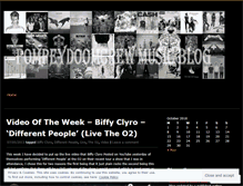 Tablet Screenshot of pompeydoomcrewmusic.wordpress.com