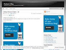 Tablet Screenshot of paykoo.wordpress.com