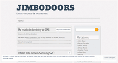 Desktop Screenshot of jimbodoors.wordpress.com