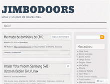 Tablet Screenshot of jimbodoors.wordpress.com