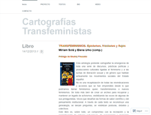 Tablet Screenshot of cartografiastransfeministas.wordpress.com