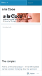 Mobile Screenshot of alacoco.wordpress.com
