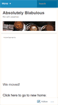 Mobile Screenshot of absolutelyblabulous.wordpress.com