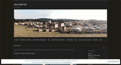 Desktop Screenshot of helenbritten.wordpress.com