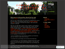 Tablet Screenshot of forestavenuelot.wordpress.com