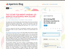 Tablet Screenshot of aperira.wordpress.com