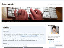 Tablet Screenshot of emmawindsor.wordpress.com