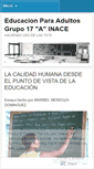 Mobile Screenshot of eduadultos.wordpress.com