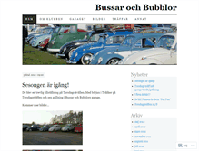 Tablet Screenshot of bussarochbubblor.wordpress.com