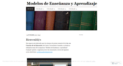 Desktop Screenshot of modensenanzaprendizaje.wordpress.com