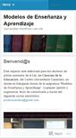 Mobile Screenshot of modensenanzaprendizaje.wordpress.com