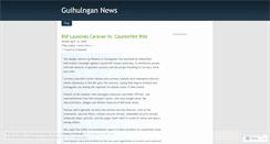 Desktop Screenshot of guihulngannews.wordpress.com