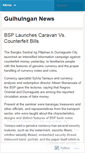 Mobile Screenshot of guihulngannews.wordpress.com