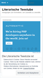Mobile Screenshot of leseratte.wordpress.com