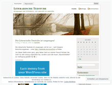 Tablet Screenshot of leseratte.wordpress.com