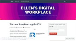 Desktop Screenshot of mydigitalworkplace.wordpress.com