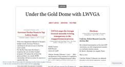 Desktop Screenshot of lwvga.wordpress.com