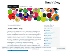 Tablet Screenshot of jinxs.wordpress.com