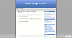 Desktop Screenshot of masterimageproducts.wordpress.com