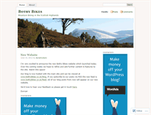 Tablet Screenshot of bothybikes.wordpress.com
