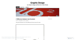 Desktop Screenshot of graphicreativ.wordpress.com