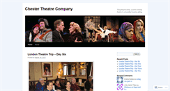 Desktop Screenshot of chestertheatre.wordpress.com