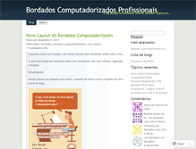 Tablet Screenshot of bordados.wordpress.com