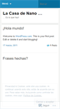 Mobile Screenshot of nanof50.wordpress.com