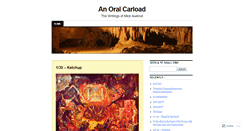 Desktop Screenshot of anoralcarload.wordpress.com