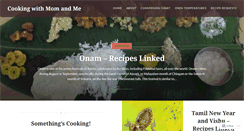 Desktop Screenshot of cookingwithmomandme.wordpress.com