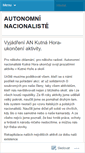 Mobile Screenshot of ankutnahora.wordpress.com